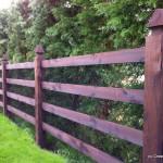 Special Top Morticed 4 Rail Fence