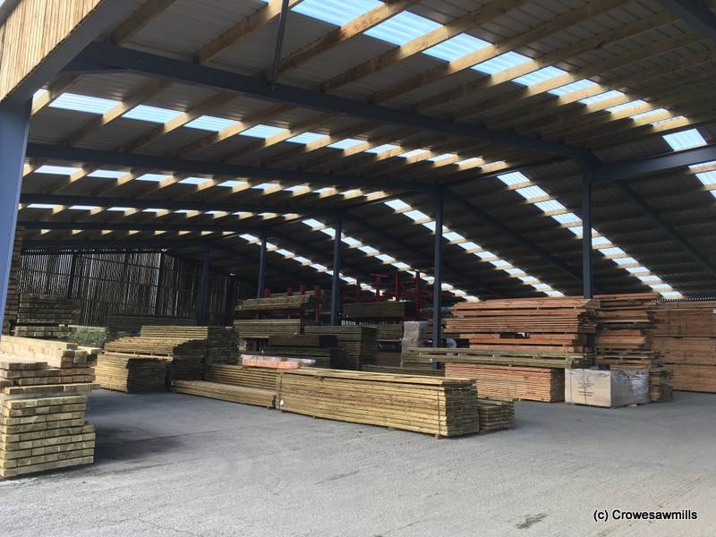 New Storage Shed at Crowe’s Sawmills Ltd
