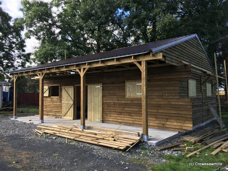 Timber Stable – work in progress – September 2019