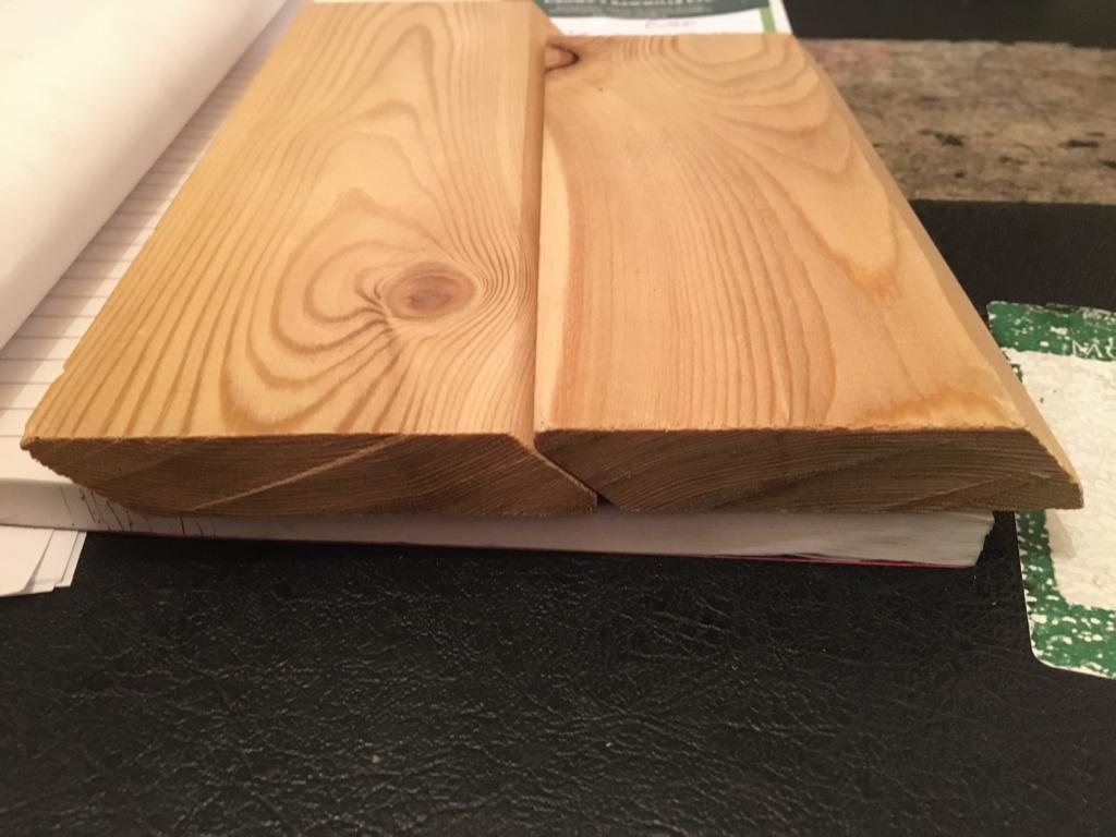 Timber Log Effect Board